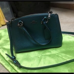 Coach medium statchel crossbody bag